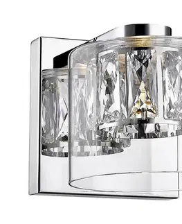 Svietidlá Zuma Line W0389-01A-B5AC - LED Krištáľové nástenné svietidlo GEM LED/5W/230V W0389-01A-B5AC