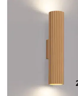 Svietidlá BRILAGI - LED nástenné svietidlo CRESTO 2xGU10/10W/230V 30 cm zlaté BR.1558