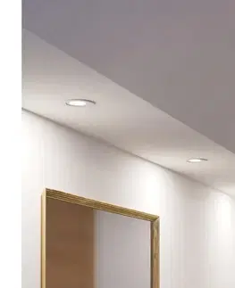 Svietidlá Eglo 902235 - SADA 3x LED kúpeľňových podhľadových svietidiel BARRANCO 1x GU10/4,5W/230V IP44 biela 902235