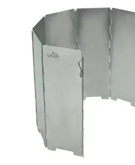 Grilovanie  Veterný štít na varič 24x67 cm, chrómový 13613