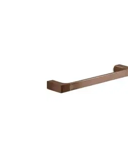 Svietidlá Gedy - Nástenný vešiak na uteráky PIRENEI, 35 cm, bronzový PI213582
