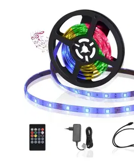 LED osvětlení  B.V.  - LED RGB Stmievateľný vonkajší pásik 3m LED/24W/12/230V IP65 +DO 100801WNT
