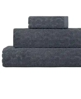 Bytový textil Uterák LIAM 70x120 cm šedá