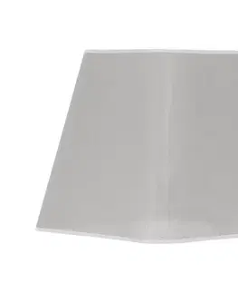 Lampy  Náhradné tienidlo k stojacej lampe EMMA E27 34,5x39,5 cm sivé 8320