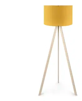 Lampy  Stojacia lampa AYD 1xE27/60W/230V oranžová/béžová 780SGN2457