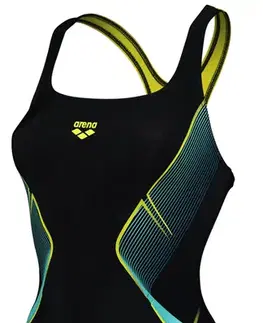 Plavecké plavky W Arena My Crystal Swimsuit Control Pro Back Veľkosť: 36