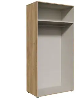 Vybavenie skríň Korpus Skrine Moduklix 99,4x204,5 Dub Mouvella
