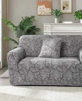 Prehozy 4Home Napínací poťah na kreslo Stone, 75 - 95 cm