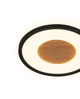 Svietidlá Brilo - LED stropné svietidlo SUFIT WOOD LED/18W/230V 3000K pr. 29 cm 3850015