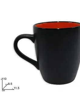 Hrnčeky, šálky, podšálky MAKRO - Hrnček 350ml rôzne farby