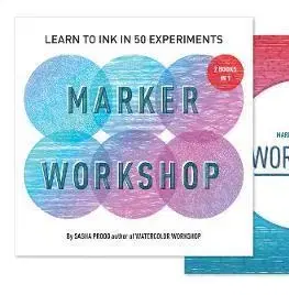 Hobby - ostatné Marker Workshop (2 Books in 1) - Sasha Prood