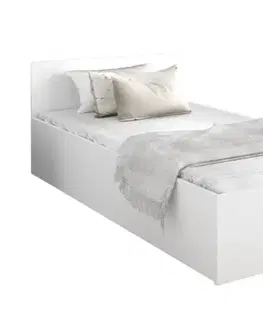 Postele Elvisia Posteľ DESA s roštom | 90 x 200 cm Farba: Biela