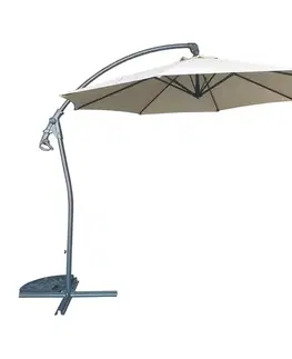 Záhradné slnečníky Záhradný slnečník Coma 300 cm YQ004 beige