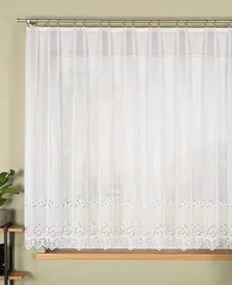 Záclony do obývačky Žakárová záclona JAGODA 300x160