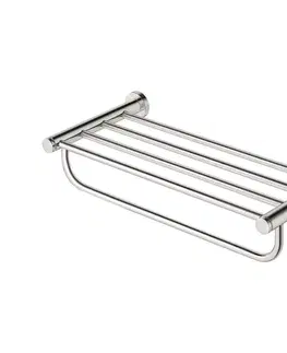 Svietidlá Duravit 99251000 - Nástenný vešiak na uteráky D-CODE 65 cm lesklý chróm 0099251000