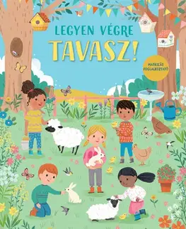 Pre deti a mládež - ostatné Legyen végre tavasz - Matricás foglalkoztató
