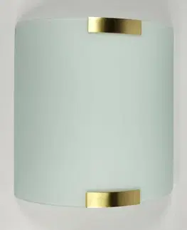 Nástenné svetlá Hektor - Nástenná lampa/1X 100W Matná mosadz