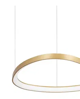 Svietidlá Ideal Lux - LED Luster na lanku GEMINI LED/48W/230V pr. 61 cm CRI 90 zlatá 269832