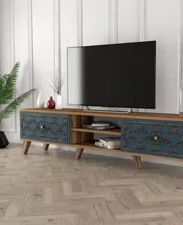 TV stolíky TV stolík Class - Walnut, Chalcedony