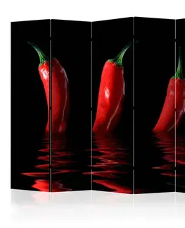 Paravány Paraván Chili pepper Dekorhome