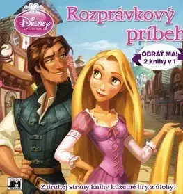 Nalepovačky, vystrihovačky, skladačky Obráť ma! Disney Princezné
