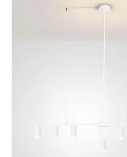 Svietidlá BRILAGI - Závesný luster na lanku CRANE 6xGU10/30W/230V biela WO-CRANE-06-WHT-OEM