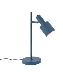 Stolné lampy Moderná stolná lampa modrá - Stijn