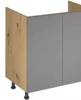 Kuchynské skrinky visiace Skrinka do kuchyne Langen D80Z  beige
