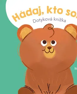Leporelá, krabičky, puzzle knihy Hádaj, kto som! Mláďatká