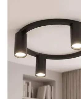 Svietidlá BRILAGI - Stropné svietidlo SELE 4xGU10/30W/230V čierne WO-SELEP-C04-BLK-OEM