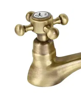 Sprchy a sprchové panely SAPHO - ANTEA stojánkový umývadlový ventil, bronz 3206