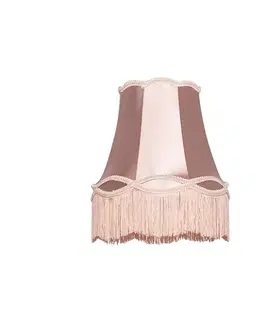 Tienidlo na lampu Tienidlo na lampu z látky ružové 30 cm - Granny