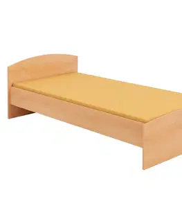 Postele Jednolôžko 343 buk 90x200