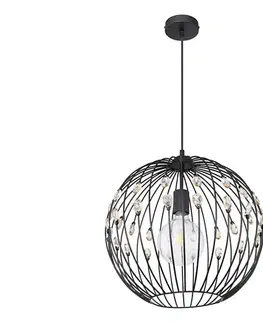 Svietidlá Globo 16029H1 - Závesný luster na lanku HANAKO 1xE27/60W/230V priemer 40 cm 16029H1