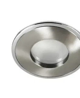 Stropná svetla Stropné svietidlo Sh-08 Nm/Ch Mr16 Matný nikel/chróm Herm. IP65