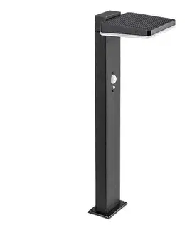 Záhradné lampy Rabalux 77079 - LED solárna vonkajšia lampa LASSET LED/4,4W/3,7V IP54 antracit 77079