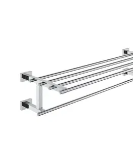 Svietidlá GROHE 40512001 - Multivešiak na uteráky ESALS CUBE 600 mm lesklý chróm 40512001