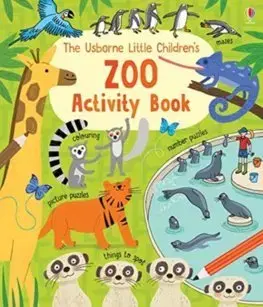 V cudzom jazyku Little Childrens Zoo Activity Book - Rebecca Gilpin