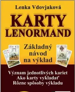 Veštenie, tarot, vykladacie karty Karty Lenormand (karty + brožúrka) - Lenka Vdovjaková