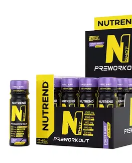 Stimulanty a energizéry Nutrend N1 Shot 20x60 ml orange fire