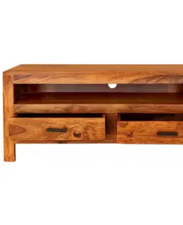 TV stolíky TV stolík Rami 120x50x45 indický masív palisander