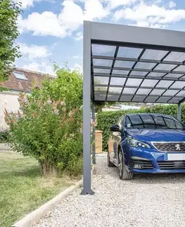 Záhradné domčeky Kovový prístrešok / carport 316 x 502 cm Dekorhome