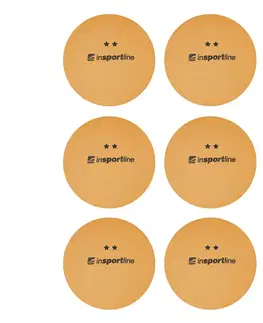 Pingpongové loptičky Pingpongové loptičky inSPORTline Elisenda S2 6ks biela
