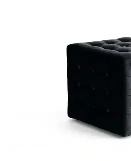 Taburetky do obývačky VINKA čalúnený taburet, Monolith 97