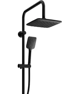 Sprchy a sprchové panely MEXEN/S - T62 čierna sprchový stĺp 798626293-70