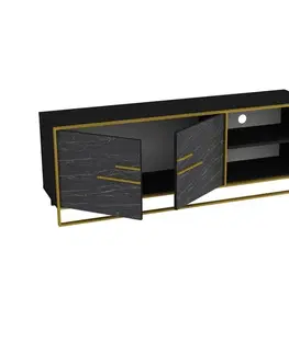 TV stolíky TV stolík Polka - Black