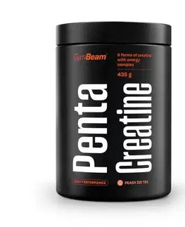 Viaczložkový kreatín GymBeam Penta Creatine broskyňa ľadový čaj