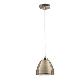 Svietidlá Searchlight 20031 - Luster na lanku 1xE27/60W/230V pr. 19 cm chróm 20031