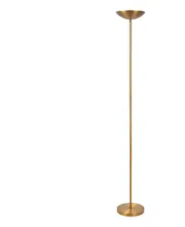 Lampy Lucide 19791/20/02 - LED Stmievateľná stojacia lampa ZENITH LED/20W/230V zlatá 19791/20/02