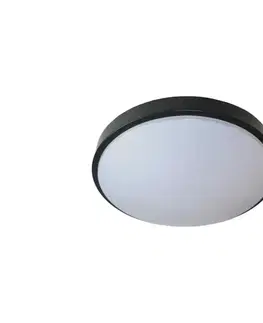 Svietidlá  Stropné svietidlo WILTON 2xE27/60W/230V priemer 37,5 cm čierne SKU046430